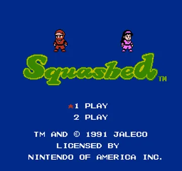 Squashed (USA) (Proto) screen shot title